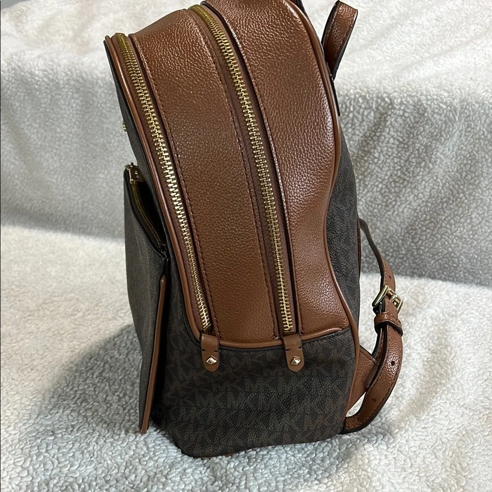 Michael Kors Brown Backpack